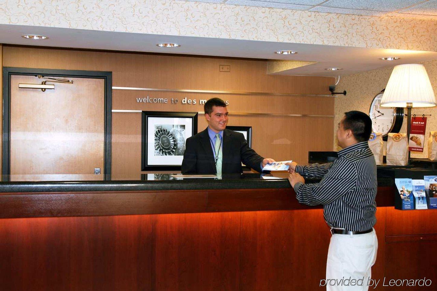 Hampton Inn Des Moines-Airport Interior foto